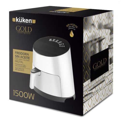 FREIDORA SIN ACEITE 3,5L 1500W KUKEN