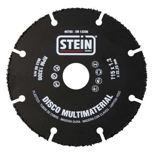 DISCO MULTIMATERIAL 115mm STEIN
