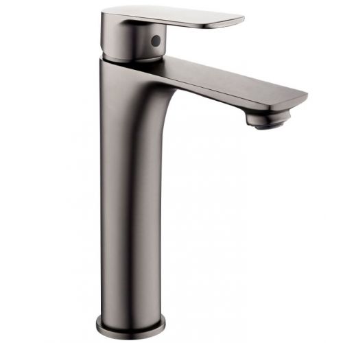 GRIFO MONOMANDO CORAL TITANIO MATE LAVABO ALTO