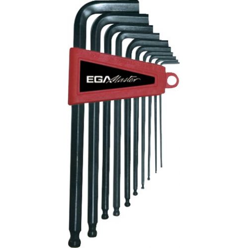 JGO 10 LLAVE ALLEN P/BOLA 1,5-10mm PAVONADA EGA