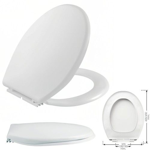 TAPA INODORO WC STANDARD BLANCA