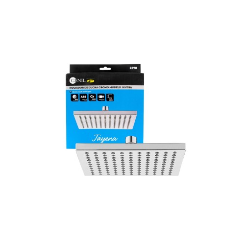ROCIADOR CROMO 200X200 R/H 1/2" JAYENA