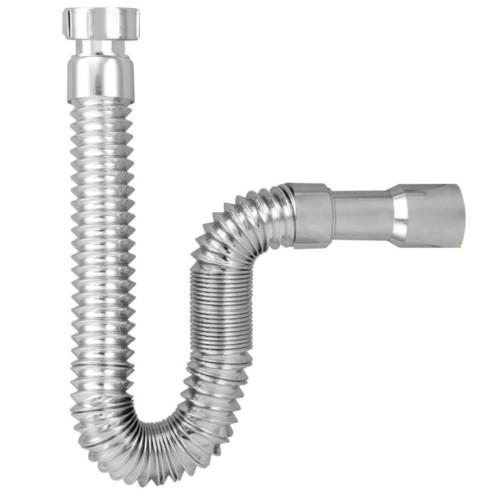 TUBO SIFON EXTENSIBLE 1"1/2X40-50 CROMO