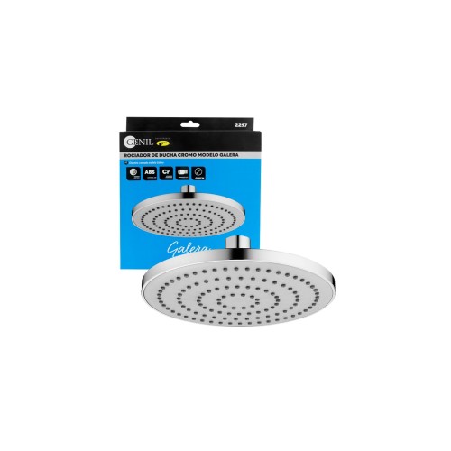 ROCIADOR CROMO 200mm R/H 1/2" GALERA