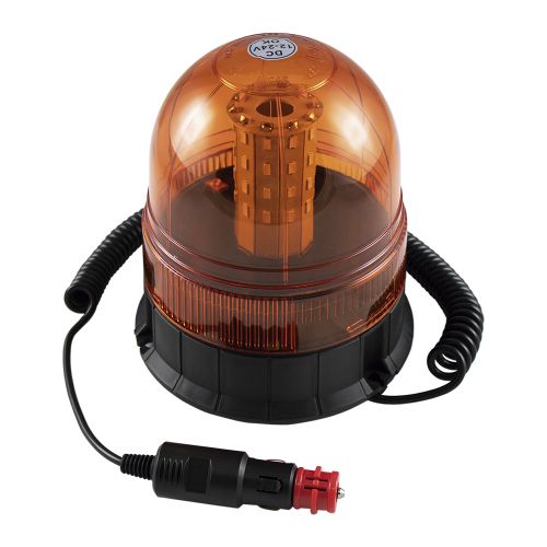 ROTATIVO LUMINOSO DESTELLANTE LED 12-24V IMANTADO