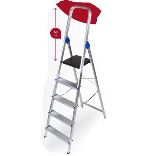 ESCALERA DOMESTICA ALUMINIO 6 PELD S300N