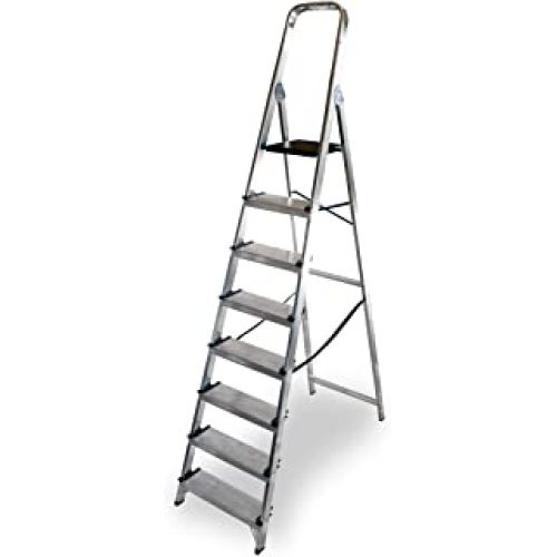 ESCALERA ALUMINIO 8 PELD ANCHO 12CM EN131