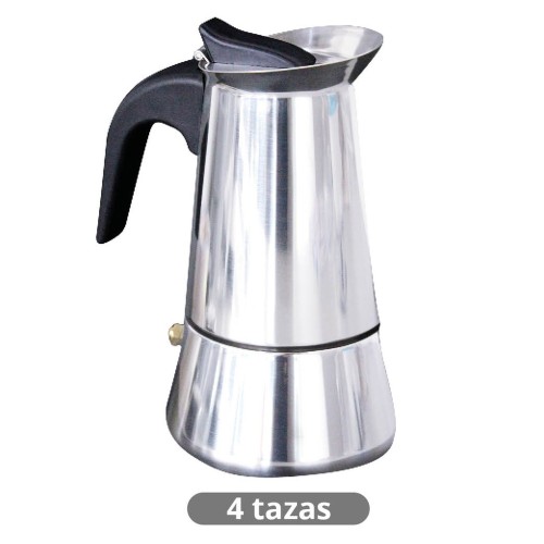 CAFETERA INDUCCION 4 TAZAS A/INOX SEMBE