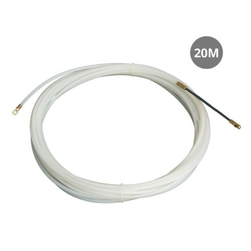 GUIA PASACABLES 20M NYLON 4mm