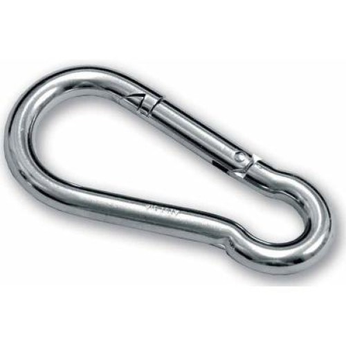 MOSQUETON BOMBERO 8mm GALVANIZADO