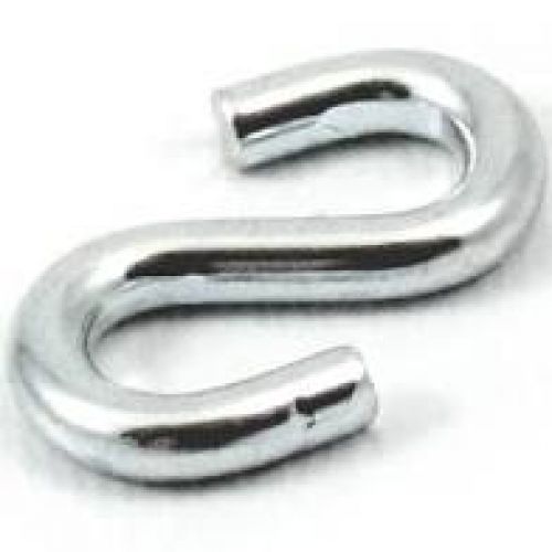 GANCHO "S" 4mm GALVANIZADO