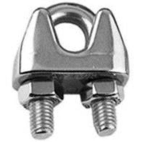 SUJETACABLE INOX AISI316 DIN 741 3mm
