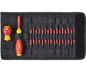 JGO DESTOR+PUNTAS VDE BOLSA 18U WIHA