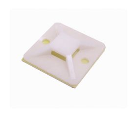 PAQ 100U BASE P/BRIDAS ADHES NEGRA 28X28