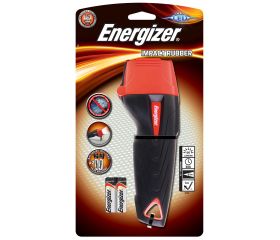 LINTERNA FL IMPACT RUBBER 2AA LED