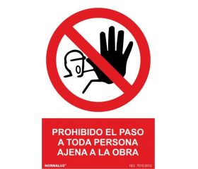 SEÑAL 210X300 PVC 