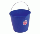 CUBO PLASTICO AGUA 13L REDONDO AZUL