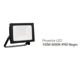 PROYECTOR LED 150W 6000K IP65 NEGRO