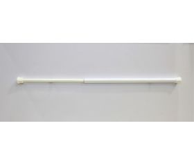 PORTAVISILLO EXTENSIBLE 60-100CM METALICO BLANCO