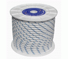 MT CUERDA 12mm NYLON BLANCA/AZUL