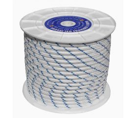 MT CUERDA 12mm NYLON BLANCA/AZUL