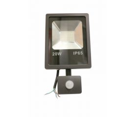PROYECTOR LED PLANO 20W IP65 1400Lm 6000K NEGRO