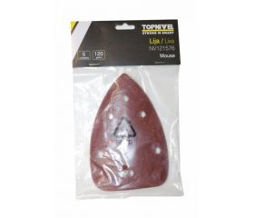 PAQ 5U LIJA MOUSE MADERA P120 NIVEL