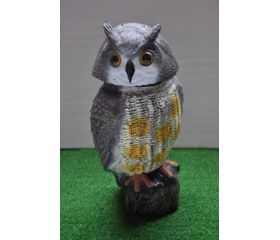 BUHO EOLICO JARDIN 20X18X39CM NATUUR