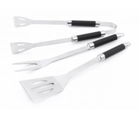 JGO 4 ACCESORIOS BARBACOA M/PLASTICO A/INOX