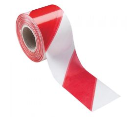ROLLO CINTA BALIZAR ROJA/BLANCA 70mmX200M