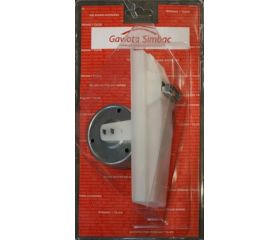 RECOGEDOR PERSIANA EMBUTIR PEQUEÑO BLANCO GAVIOTA