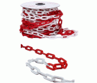 MT CADENA PLASTICO ROJA/BLANCA 6mm