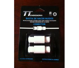 PAQ 2 CONECTOR CUERDAS SIN NUDO