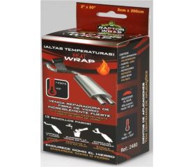 ROLLO CINTA NEGRA 50mmX2M A/TEMP RAPTOR WRAP 450º
