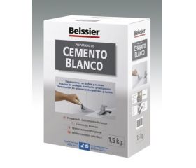 PAQ 1,5Kg CEMENTO BLANCO BEISSER