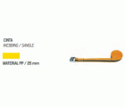 AMARRE TRANSP 3M HEBILLA SIN FIN 25mm 500Kg AMARIL