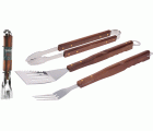 JGO 3 ACCESORIOS BARBACOA INOX M/MADERA