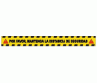 BANDA ADHES ANTID 100X1000mm "MANT DIST SEGURIDAD"