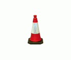 CONO SEÑALIZACION 50CM REFLEC 2 PIEZAS