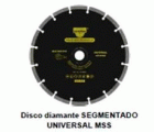 DISCO DIAMANTE 230mm SEGMENTADO UNIVERSAL