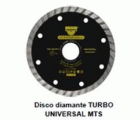 DISCO DIAMANTE 230mmTURBO UNIVERSAL