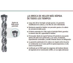 BROCA SDS PLUS 6X100X160 BIONIC PRO