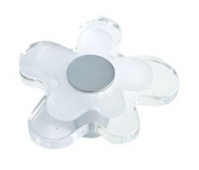 POMO METACRILATO CRISTAL CROMO MATE