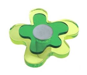 POMO METACRILATO VERDE CROMO MATE