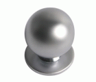 POMO BOLA DE 23mm CROMO MATE