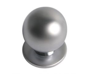 POMO BOLA DE 23mm CROMO MATE