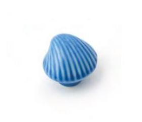 CONCHA PORCELANA AZUL