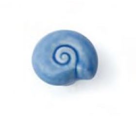 CARACOLA PORCELANA AZUL
