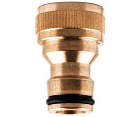 CONEXION GRIFO ENCHUFE RAPIDO LATON HEMBRA 3/4