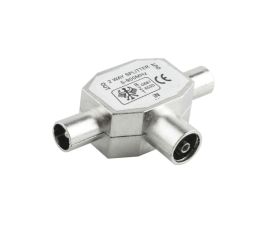 CONECTOR ANTENA METALICO FORMA T 1M-2H